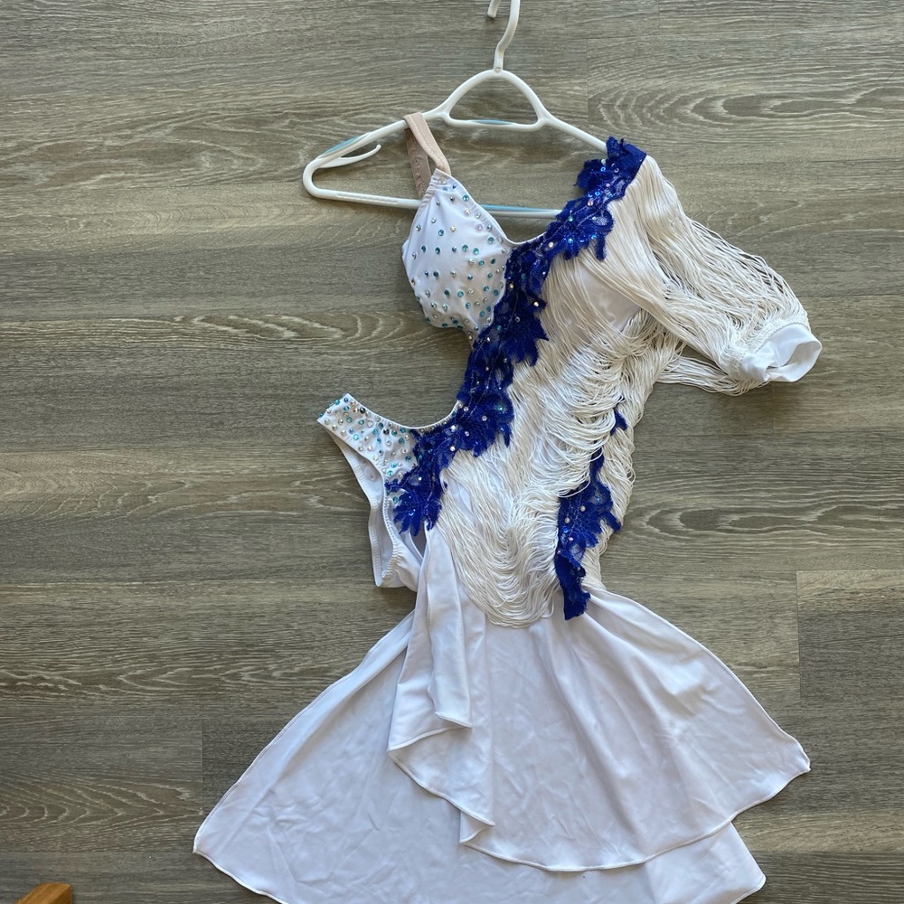 Professional ballroom Latin dance costume competition dress